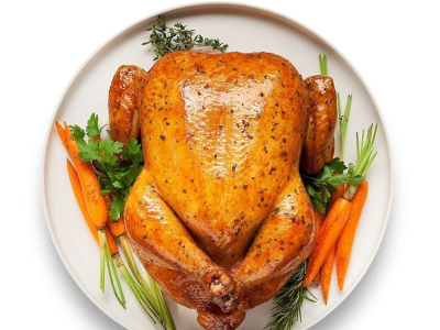 Big Baba Fire Roasted Country Whole Rooster 3.5 - 4 lb (Skin & Uncut with Turmeric)