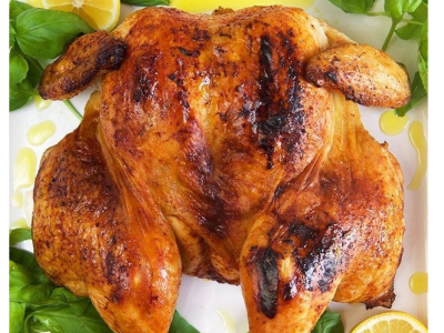 Fire Roasted Chicken 3lb (Skin & Uncut)