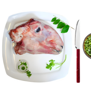 Goat Head Meat (Cut into pieces)