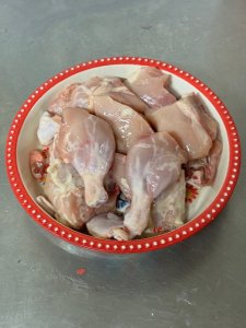 Whole Chicken 3lb (Skinless & Cut)